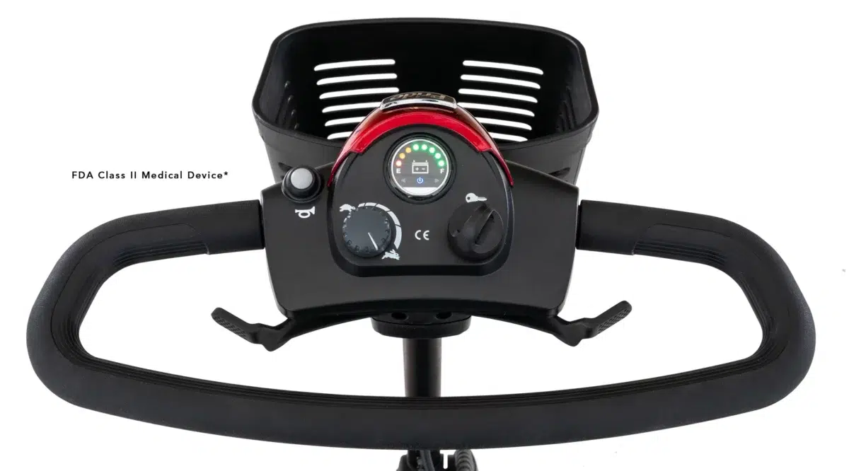 Go Go Elite Traveller 3-Wheel Travel Scooter with 12 AH Battery Box - Image 9