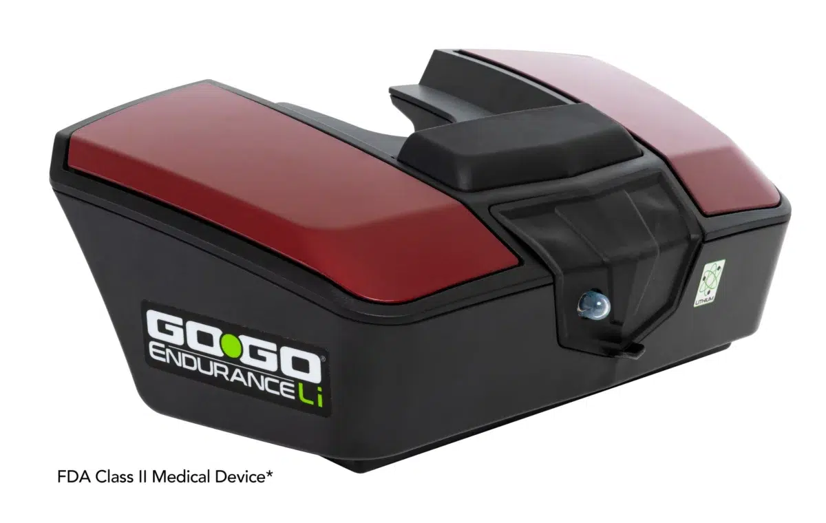Go Go Endurance Li 4-Wheel Travel Scooter - Image 6