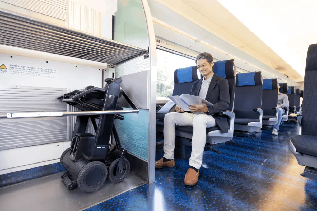 WHILL Model F/Fi Travel Power Wheelchair - Image 8