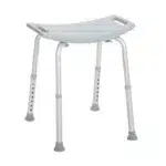 Deluxe Aluminum Shower Bench without Back - Image 2