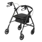 Aluminum Rollator with 6" Casters - Image 9