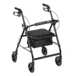 Aluminum Rollator with 6" Casters - Image 3