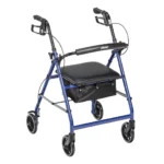 Aluminum Rollator with 6" Casters