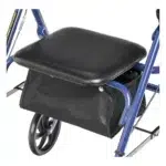 Durable 4 Wheel Rollator with 7.5" Casters - Image 7
