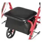 Durable 4 Wheel Rollator with 7.5" Casters - Image 12