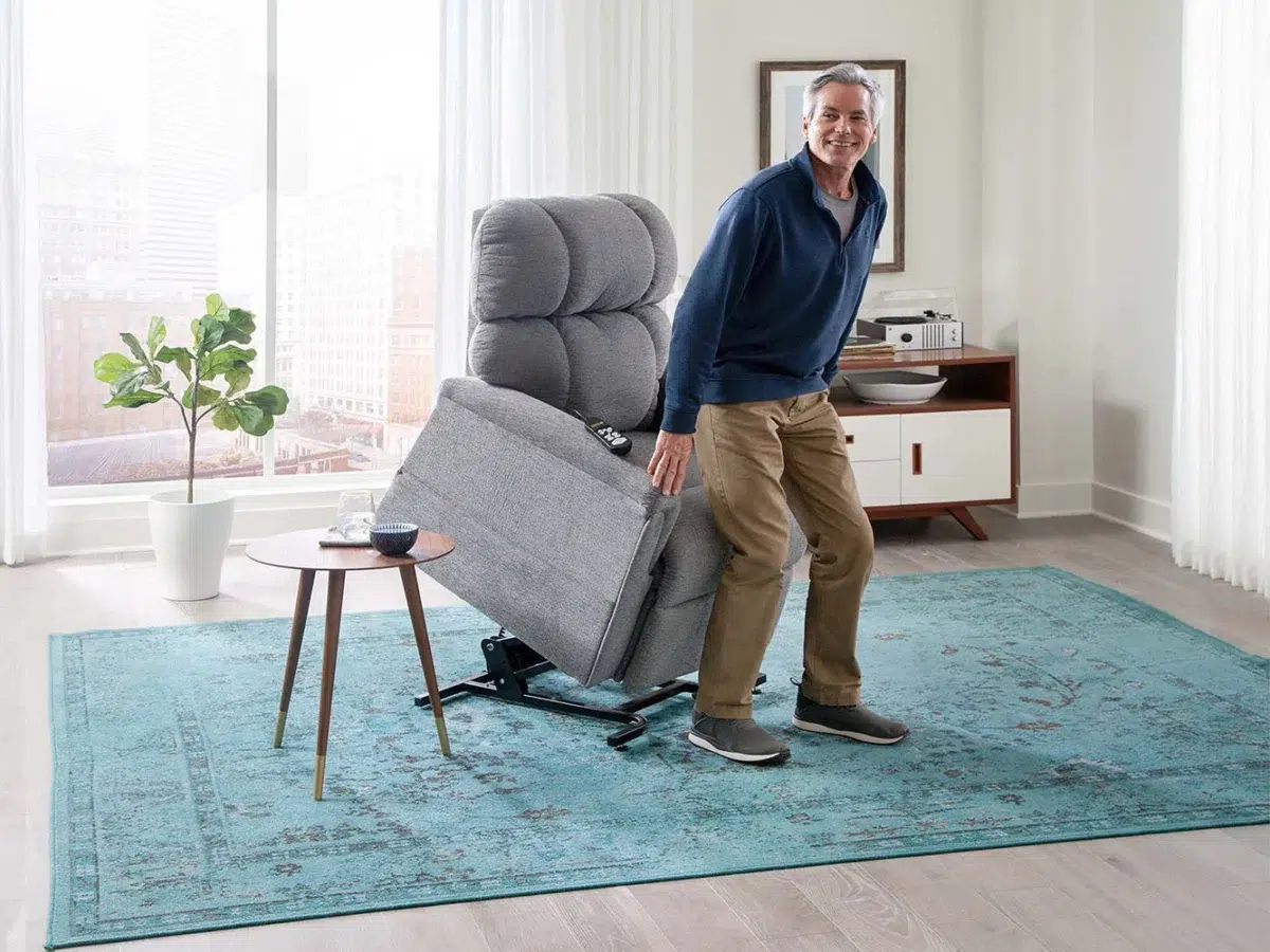 Comforter PR-535 with MaxiComfort Heavy Duty 2-Position Lift Chair Recliner - Image 21