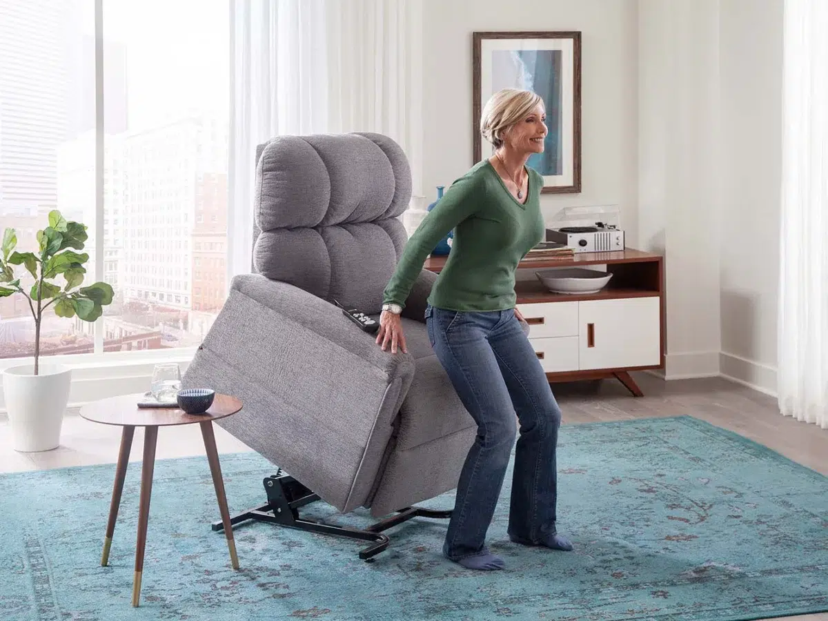 Comforter PR-535 with MaxiComfort Heavy Duty 2-Position Lift Chair Recliner - Image 19