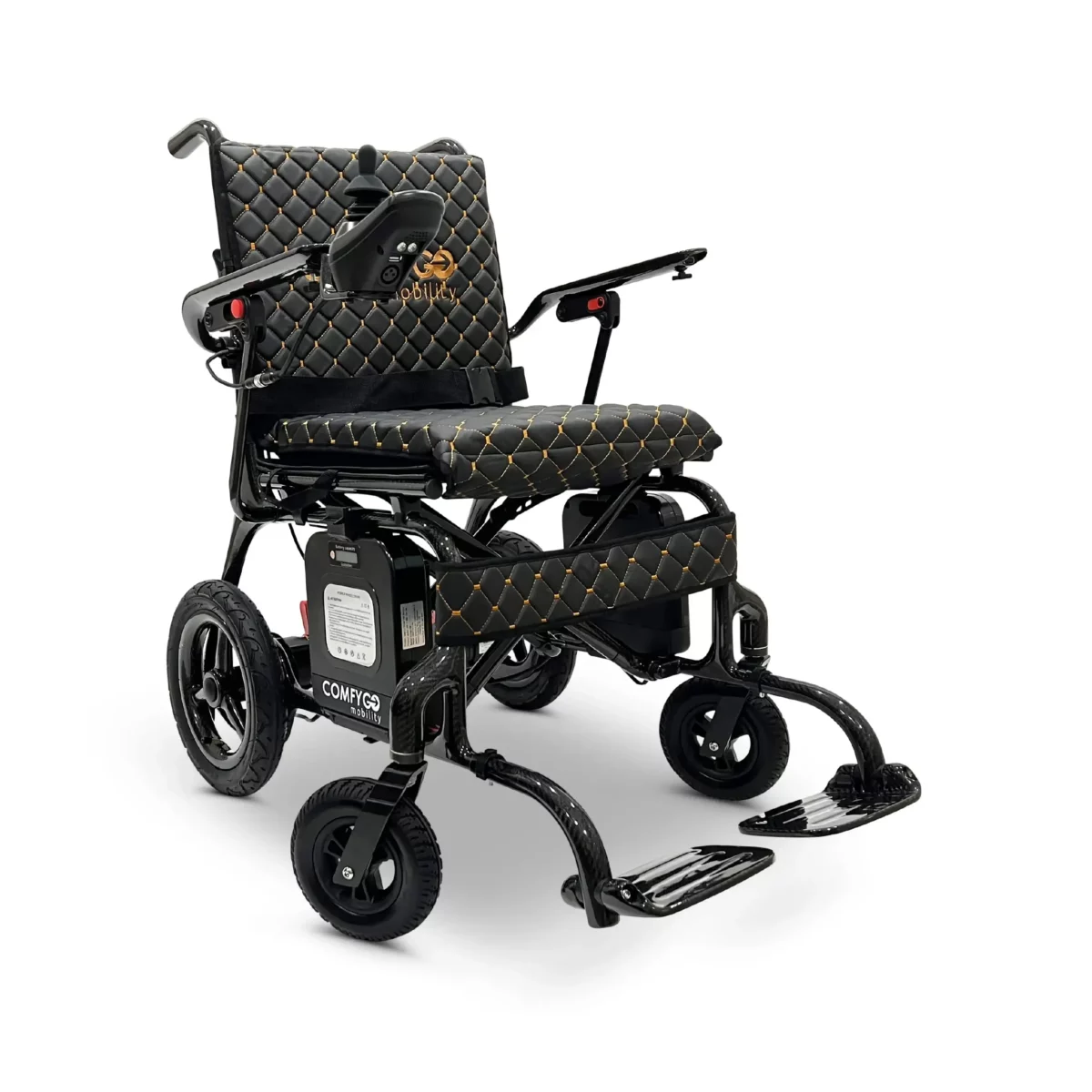 Phoenix ComfyGO Carbon Fiber Folding Power Wheelchair - Image 1