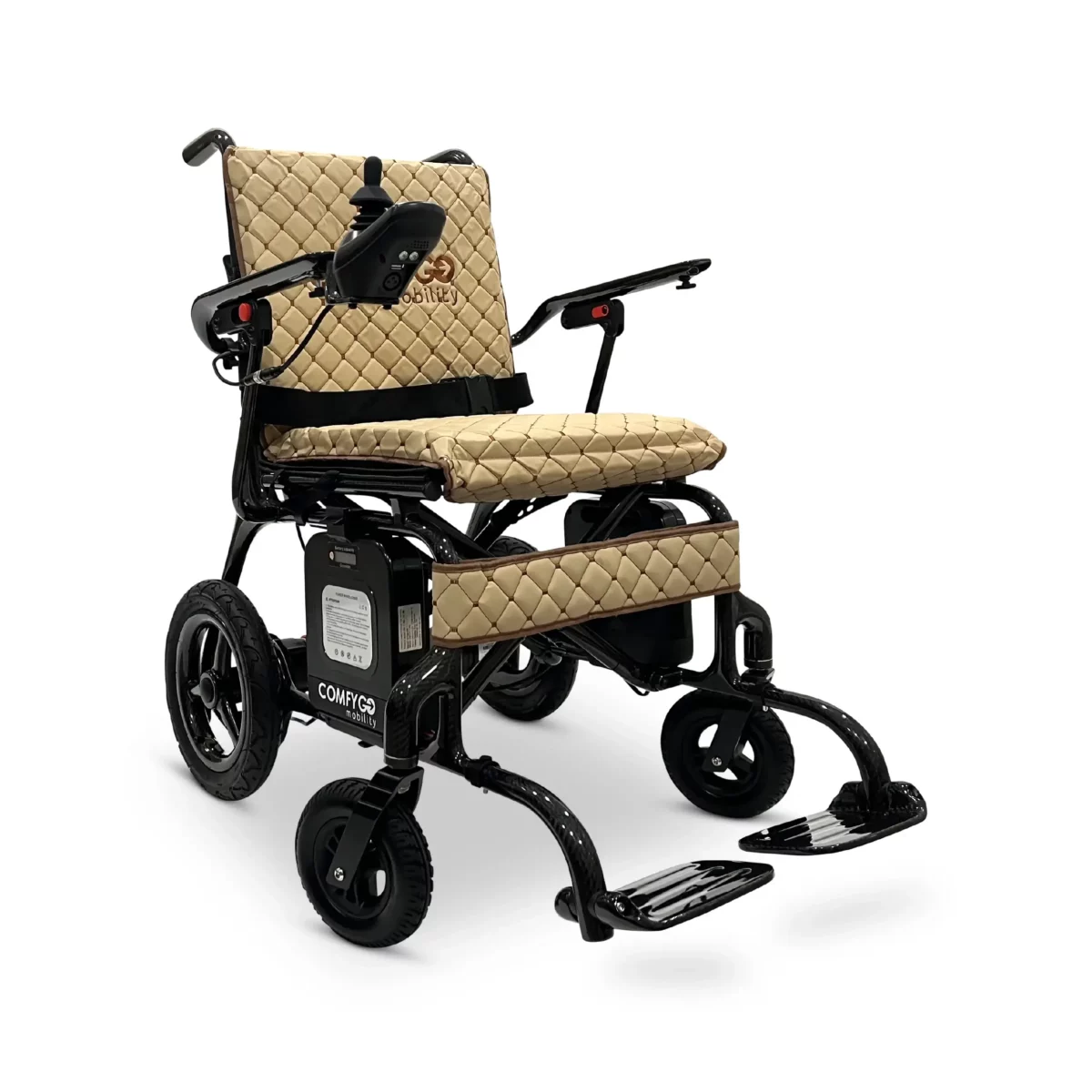 Phoenix ComfyGO Carbon Fiber Folding Power Wheelchair - Image 16