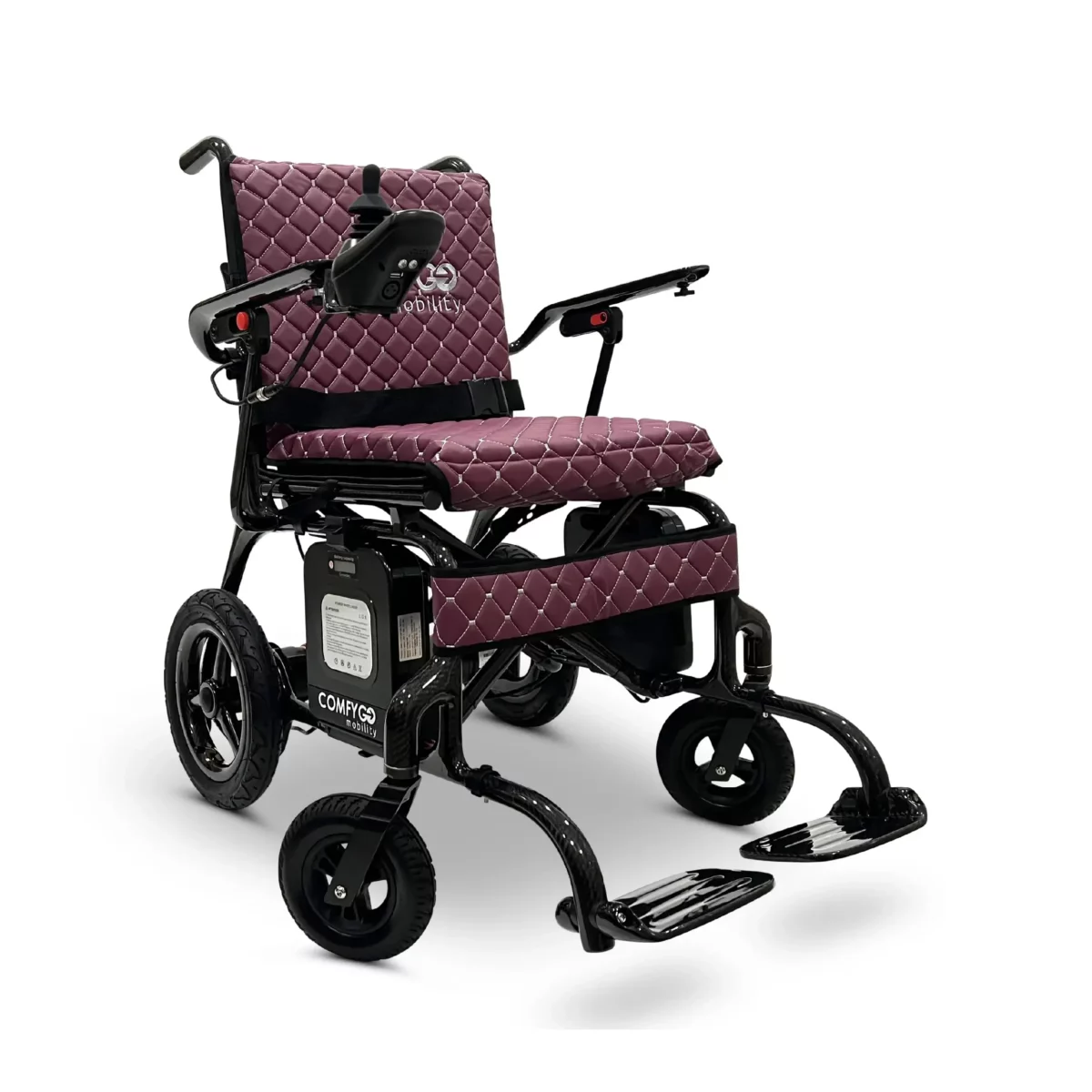 Phoenix ComfyGO Carbon Fiber Folding Power Wheelchair - Image 18