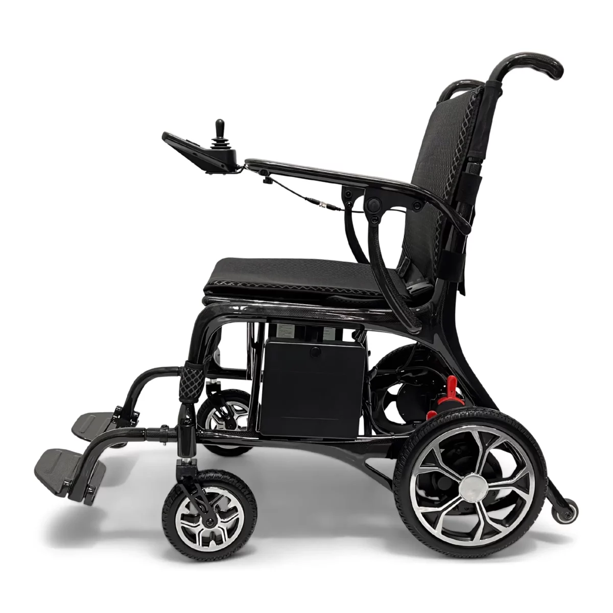 Phoenix ComfyGO Carbon Fiber Folding Power Wheelchair - Image 4