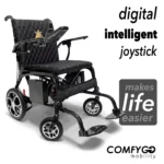 Phoenix ComfyGO Carbon Fiber Folding Power Wheelchair - Image 11