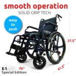 X-1 ComfyGO Lightweight Manual Wheelchair - Image 16