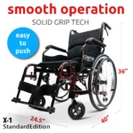 X-1 ComfyGO Lightweight Manual Wheelchair - Image 15