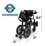 X-Lite ComfyGO Ultra Lightweight Foldable Electric Wheelchair - Image 10