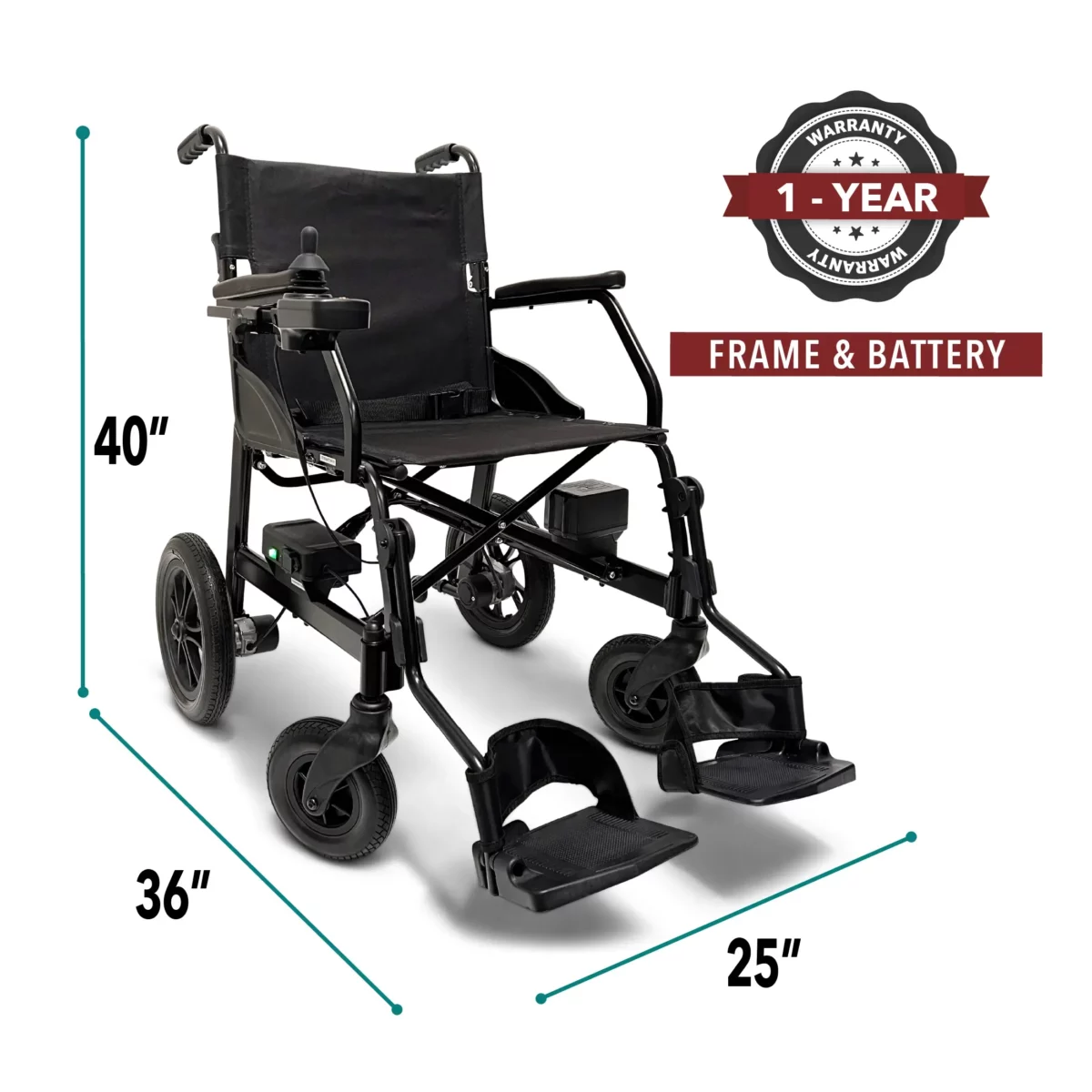 X-Lite ComfyGO Ultra Lightweight Foldable Electric Wheelchair - Image 9