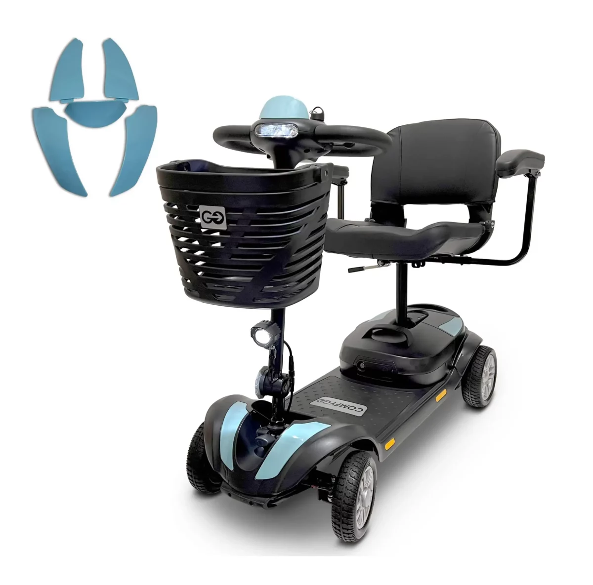 Z-4 Ultra-Light Electric Mobility Scooter - Image 16