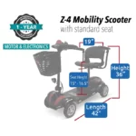 Z-4 Ultra-Light Electric Mobility Scooter - Image 10