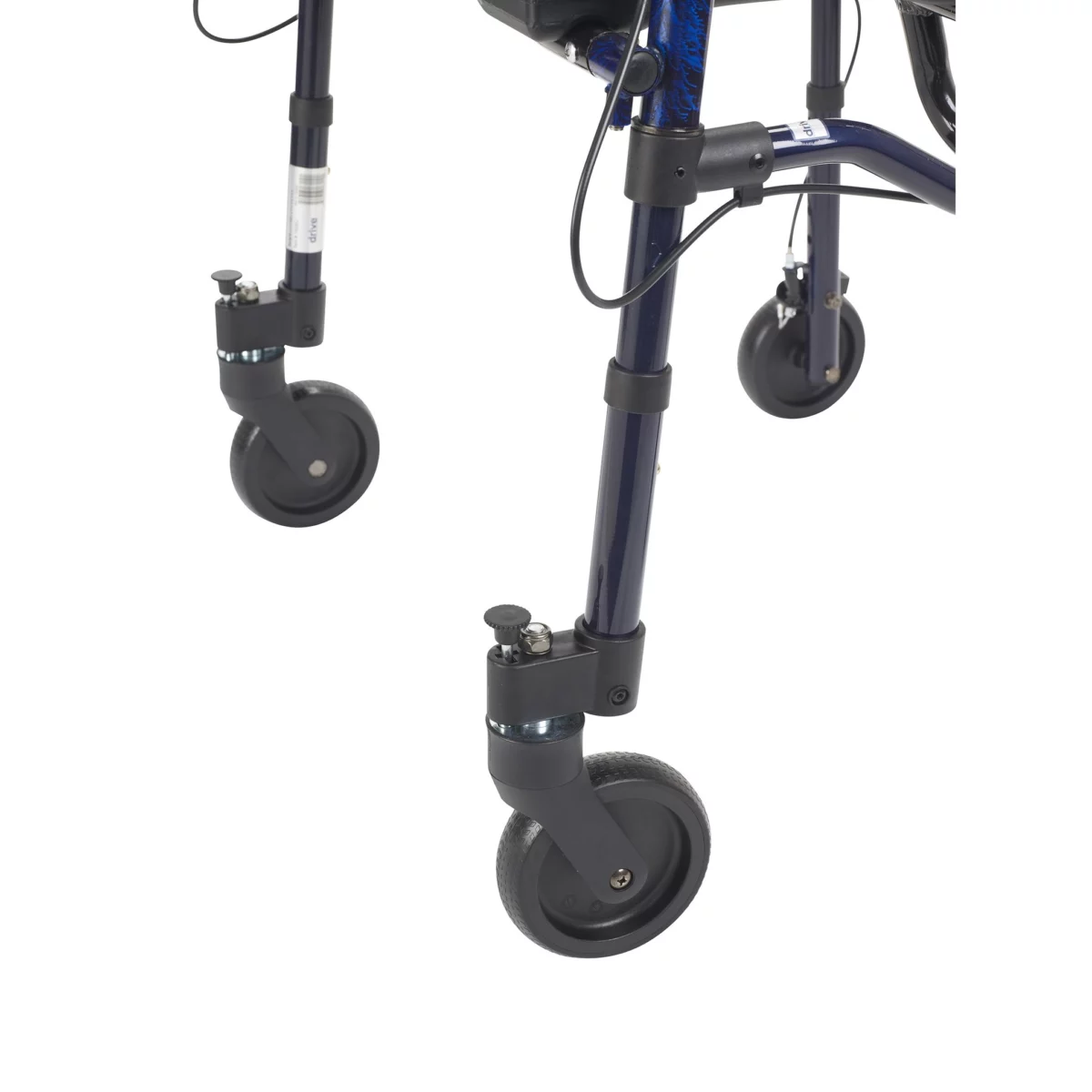 Clever Lite 4-Wheel Rollator Walker with 8" Casters - Image 5