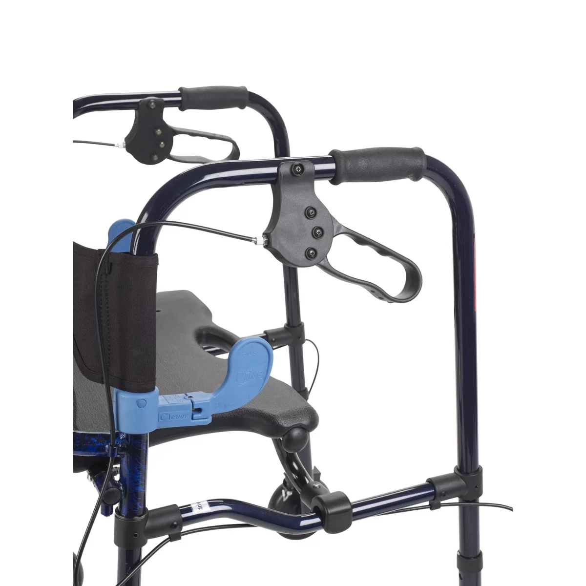 Clever Lite 4-Wheel Rollator Walker with 8" Casters - Image 4