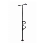 Stander Wonder Pole with Curve Grab Bar