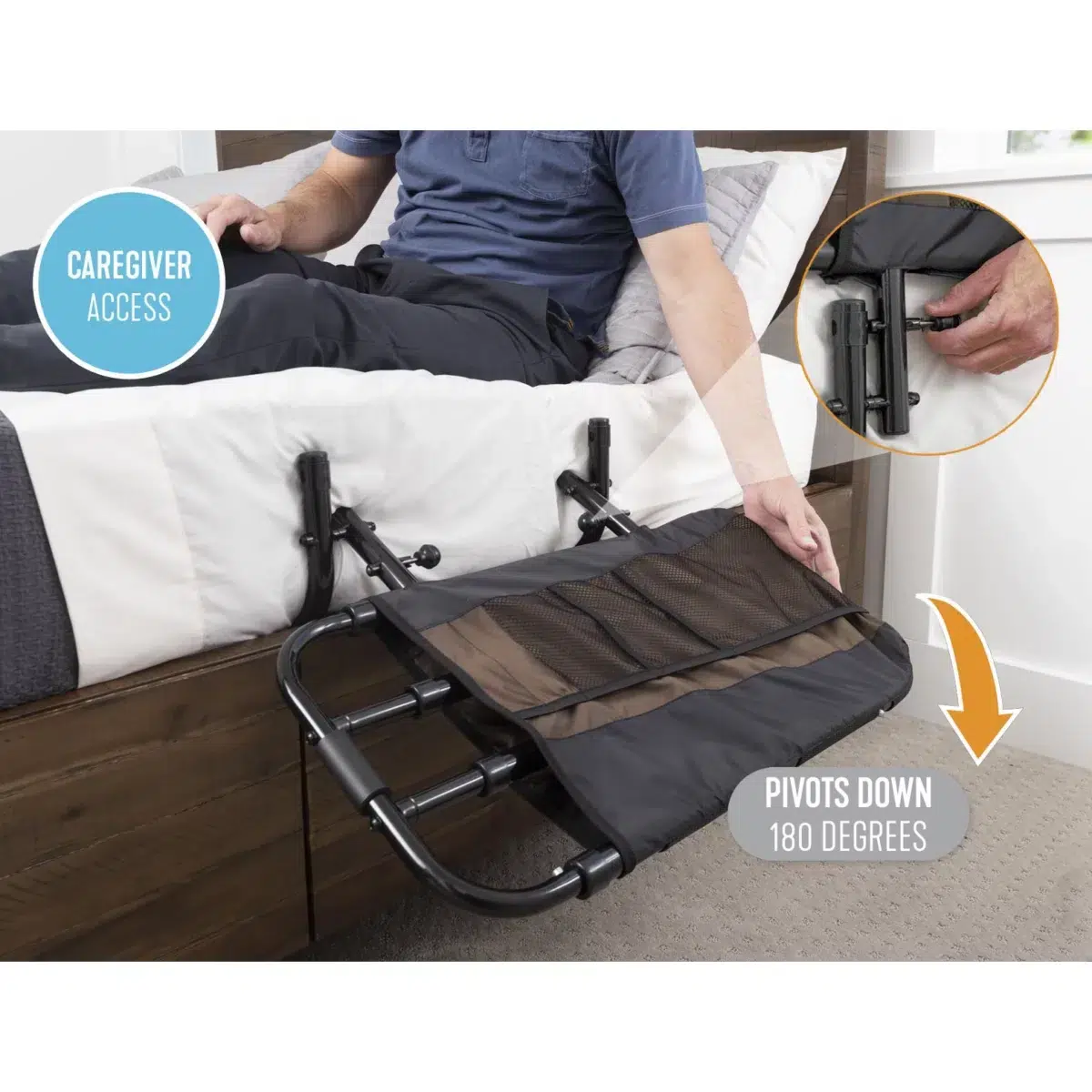 Stander EZ Adjust Bed Rail - Image 3