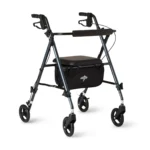 Medline Superlight Aluminum Rollator with 6" Wheels