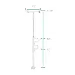 Stander Wonder Pole with Curve Grab Bar - Image 8