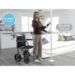 Stander Wonder Pole with Curve Grab Bar - Image 2