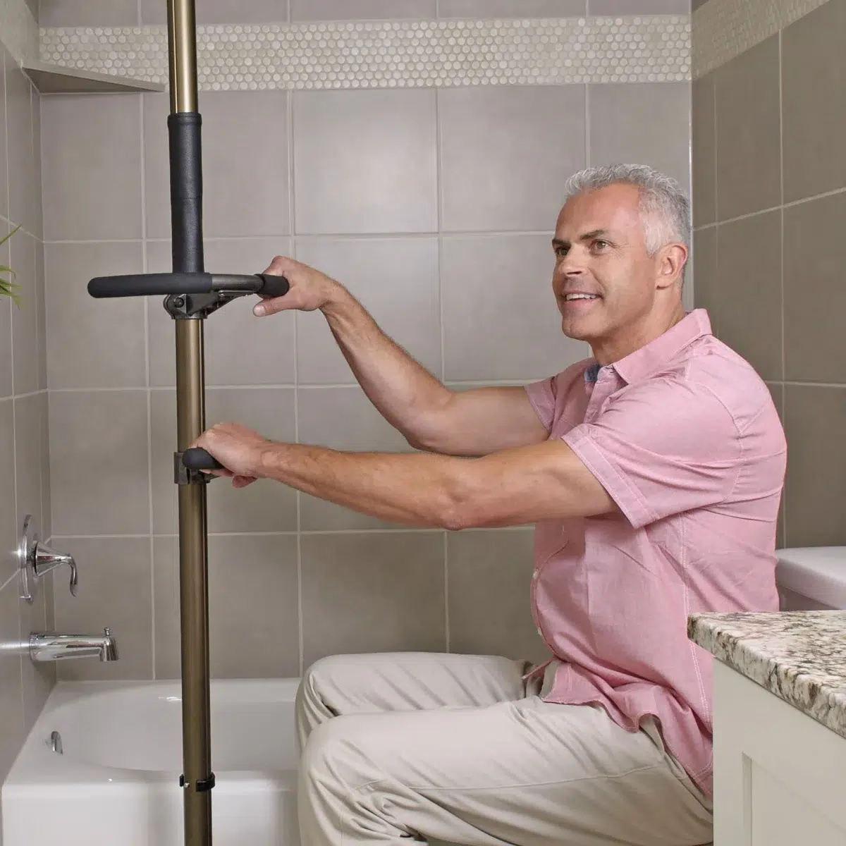Stander Wonder Pole Premium with Handles - Image 4