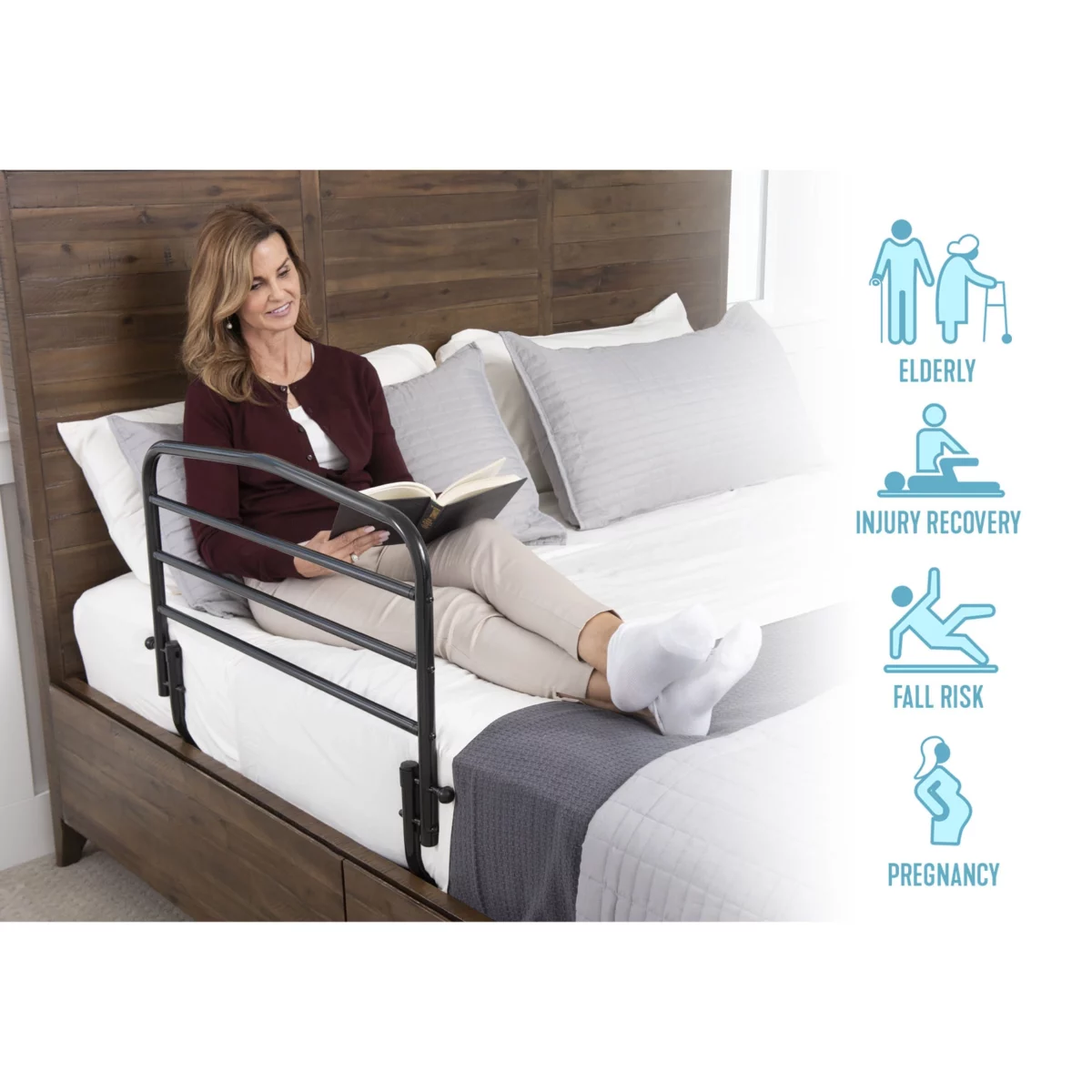 Stander 30" Safety Bed Rail - Image 4