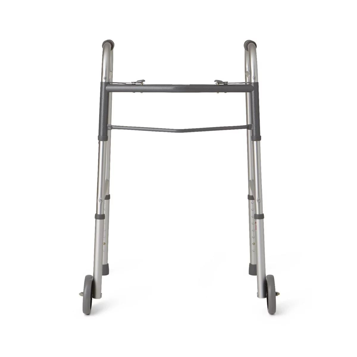 Guardian Two-Button Folding Walkers with 5" Wheels - Image 2