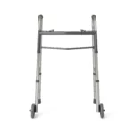 Guardian Two-Button Folding Walkers with 5" Wheels - Image 2
