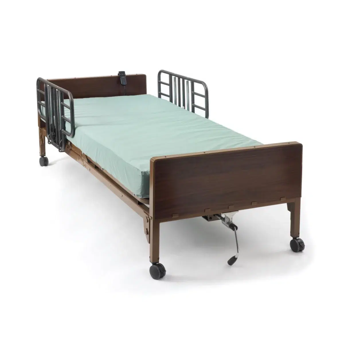Medline Clamp-On Half Length Bed Rail (Pair) - Image 3