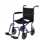 Medline Aluminum Transport Chair with 8" Wheels