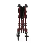 Medline Aluminum Transport Chair with 8" Wheels - Image 3