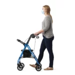 Medline Aluminum Rollator with 6" Wheels - Image 14