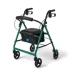 Medline Aluminum Rollator with 6" Wheels - Image 2