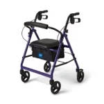 Medline Aluminum Rollator with 6" Wheels