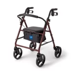 Medline Basic Steel Rollator with 8" Wheels - Image 3