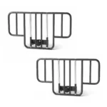 Medline Clamp-On Half Length Bed Rail (Pair)