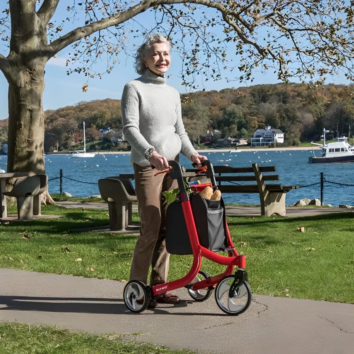 Nitro 3-Wheel Rollator - Image 2