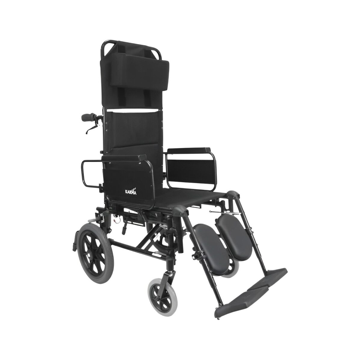 Karman KM-5000 Lightweight Reclining Transport Wheelchair - Image 1