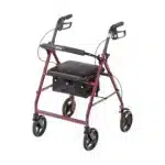 Aluminum Rollator with 7.5" Casters - Image 2