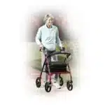 Aluminum Rollator with 7.5" Casters - Image 9