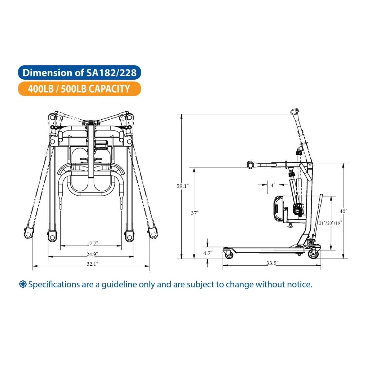 BestStand SA182 Hydraulic/Electric Sit-to-Stand Lift - Image 7