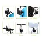 Accmor 2-in-1 Walker Cup Holder with Phone Holder - Image 5