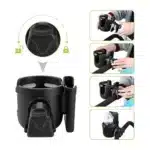 Accmor 2-in-1 Walker Cup Holder with Phone Holder - Image 6