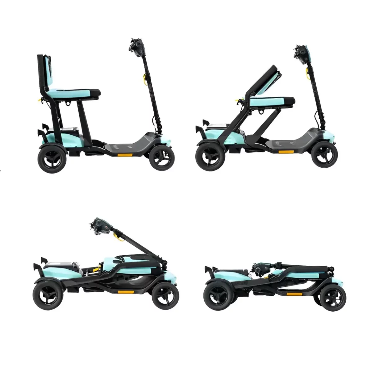 Go Go Super Portable 4-Wheel Travel Scooter - Image 3