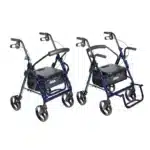 Duet Transport Chair and Rollator with 8" Casters - Image 3